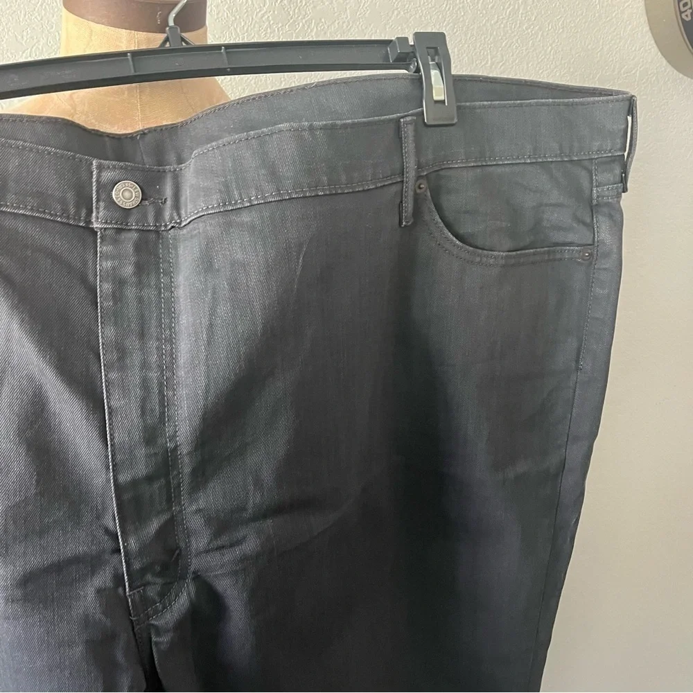 LEVIS Men's sz 60 x 32 541 Dark Gray Zipper Fly Jeans Denim